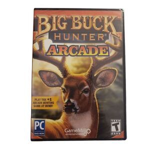 PC Game BIG BUCK HUNTER Arcade PC DVD ROM NEW SEALED